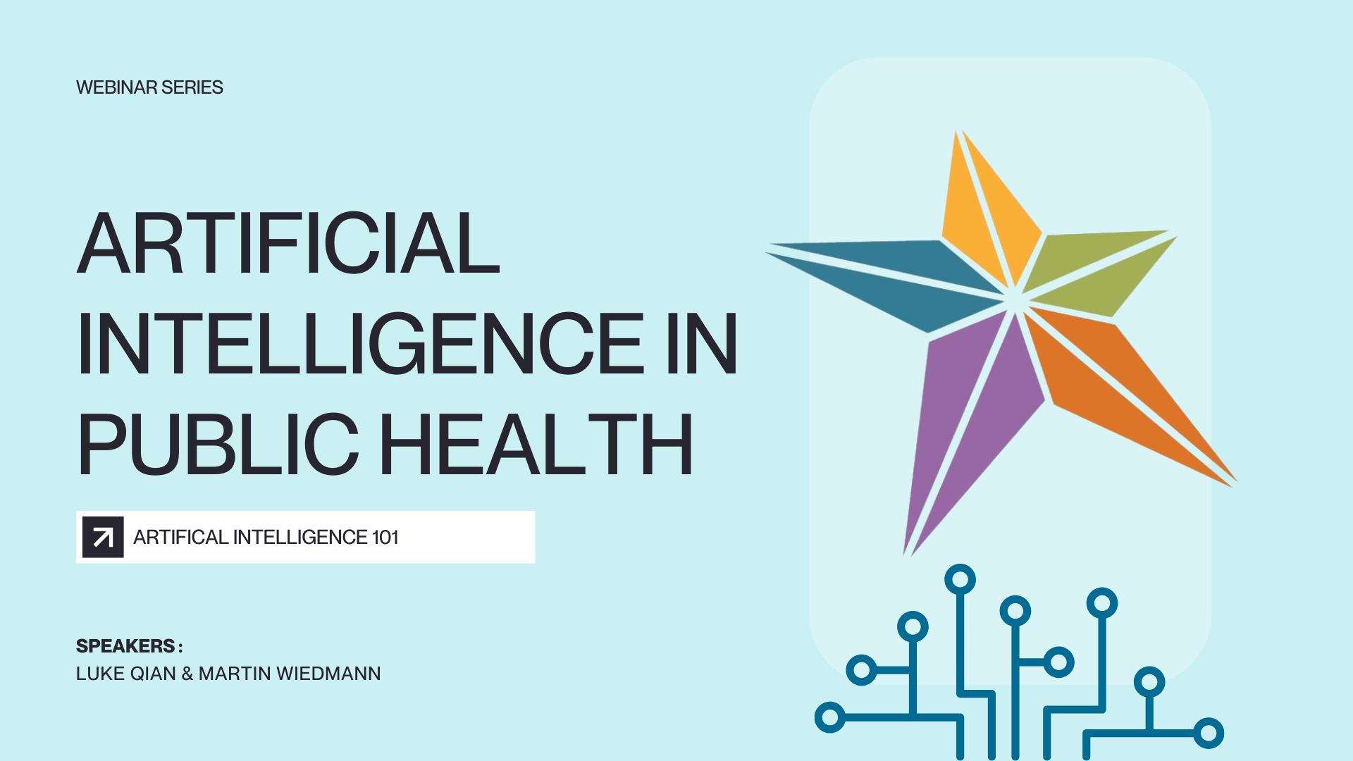 Artificial Intelligence in Public Health CoE Star