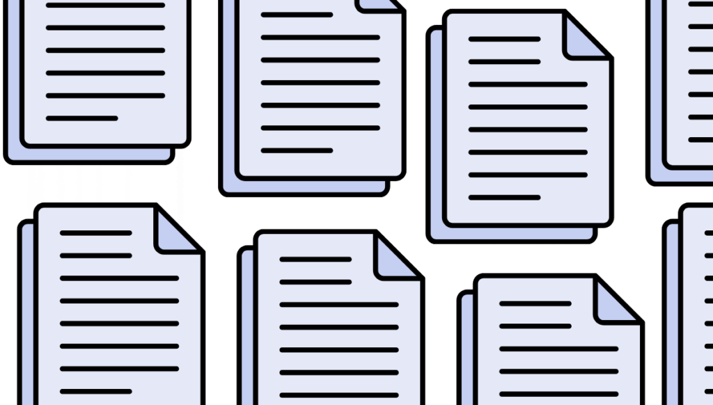 multiple documents repeated